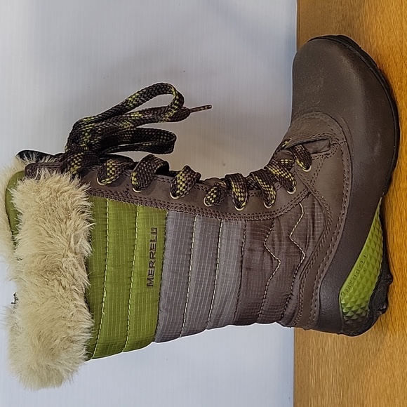 Merrell Winter Boots Opti Warm Insulated Waterproof Womens Size 6 - Picture 2 of 12